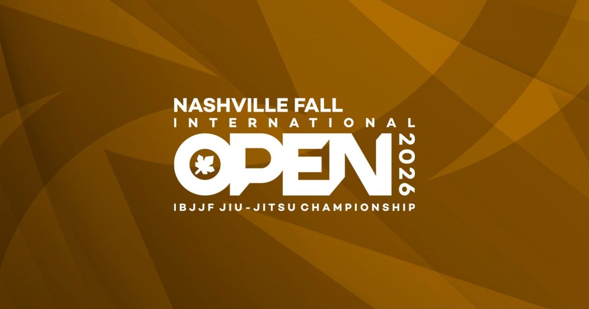 Nashville Fall International Open IBJJF Jiu-Jitsu Championship 2026 logo