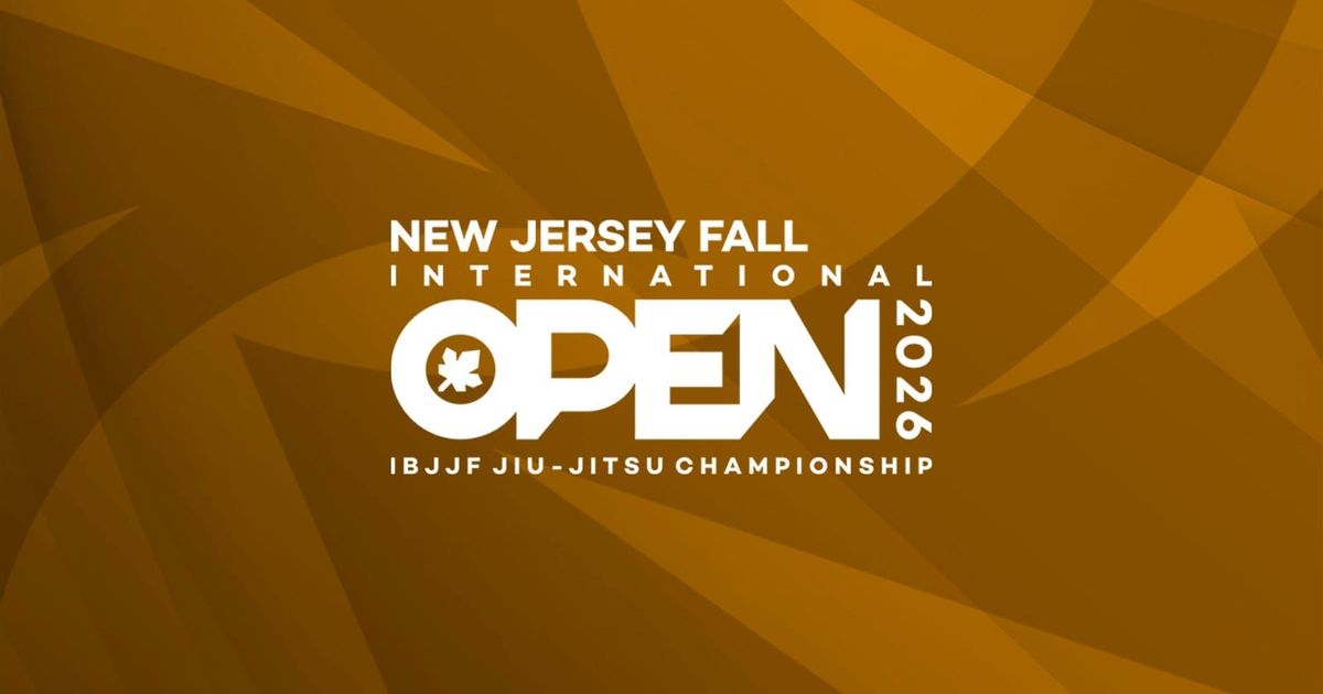 New Jersey Fall International Open IBJJF Jiu-Jitsu Championship 2026 logo
