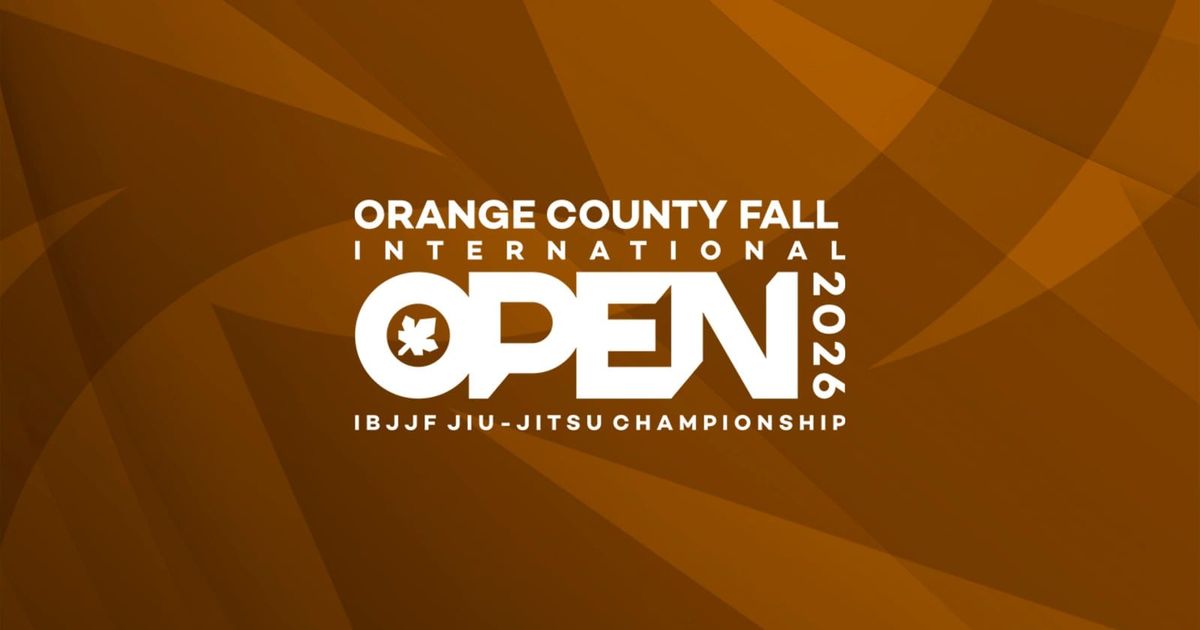 Orange County Fall International Open IBJJF Jiu-Jitsu Championship 2026 logo