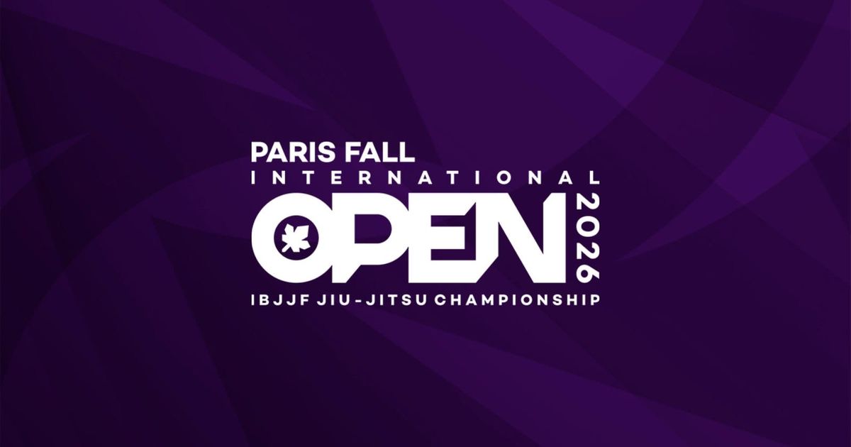 Paris Fall International Open IBJJF Jiu-Jitsu Championship 2026 logo