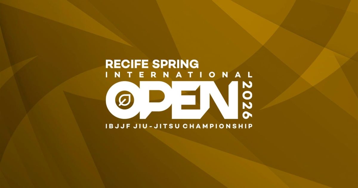 Recife Spring International Open IBJJF Jiu-Jitsu Championship 2026 logo