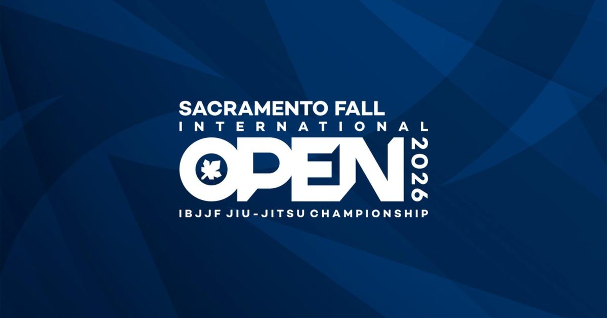 Sacramento Fall International Open IBJJF Jiu-Jitsu Championship 2026 logo