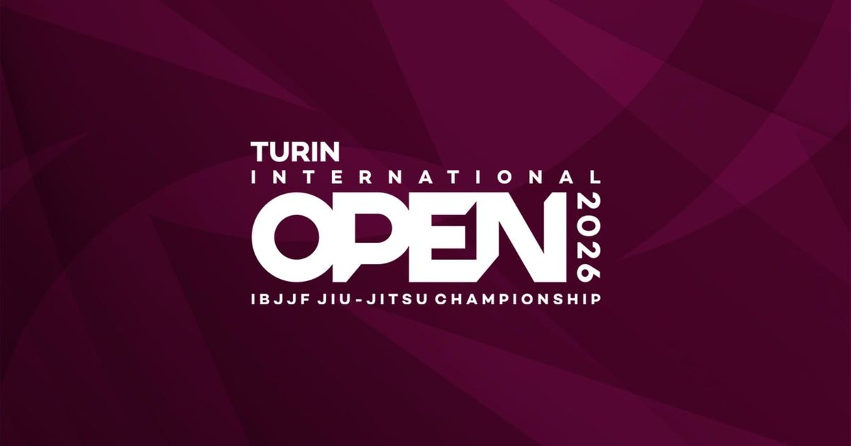 Turin International Open IBJJF Jiu-Jitsu Championship 2026 logo