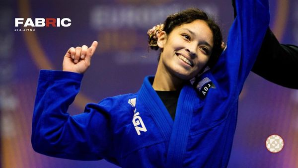Ashlee Funegra celebrating at the European Championship