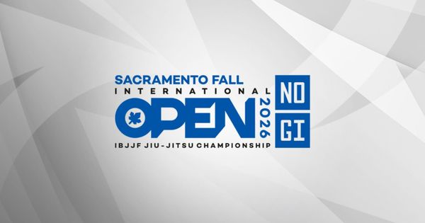 Sacramento Fall International Open IBJJF Jiu-Jitsu No-Gi Championship 2026 logo