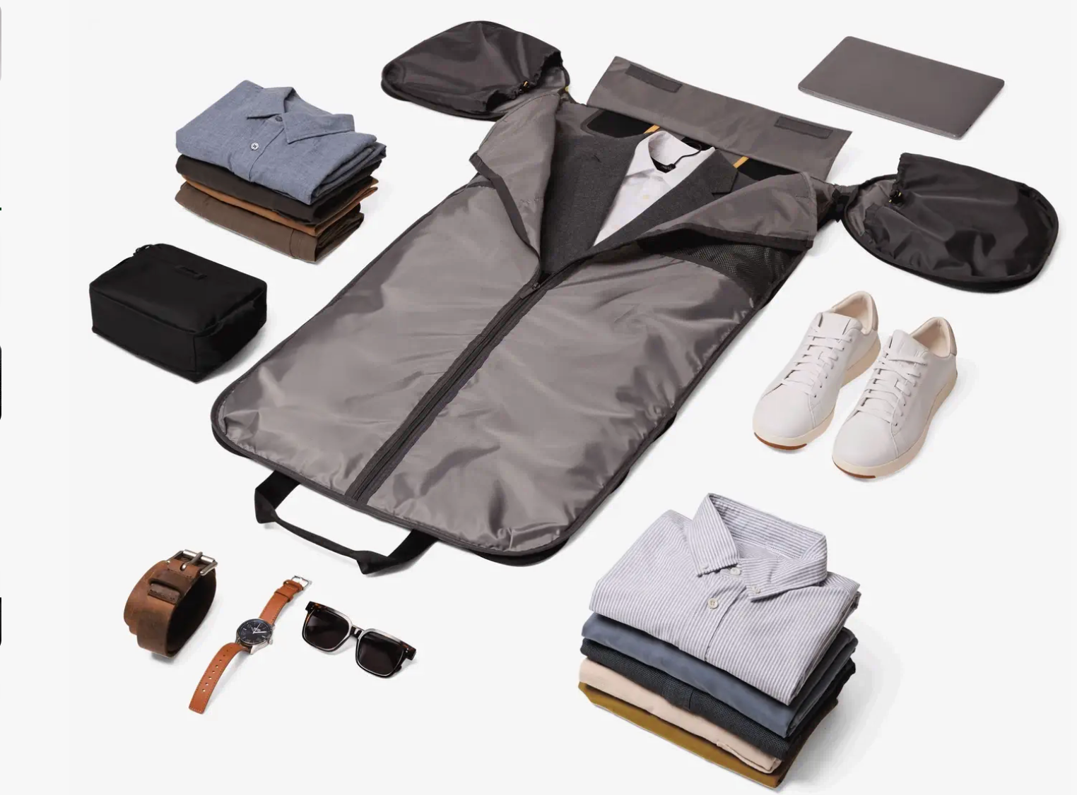 Halfday Premium Garment Duffel 45L: A Suit and a Weekend in One Bag