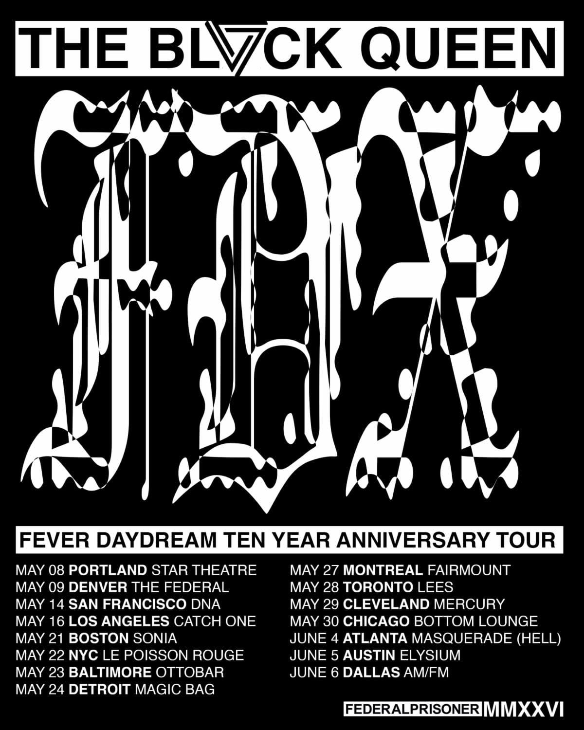 The Black Queen Announces Fall 2026 Tour