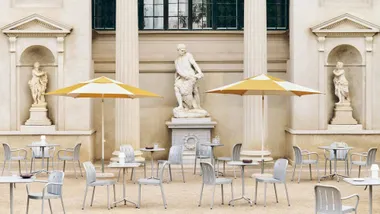 HAY's Deville Collection Puts the Bistro Set in Recycled Aluminum