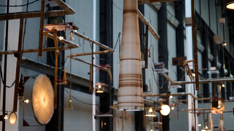 Tarek Atoui Turns Tate Modern's Turbine Hall Into a Giant Living Instrument