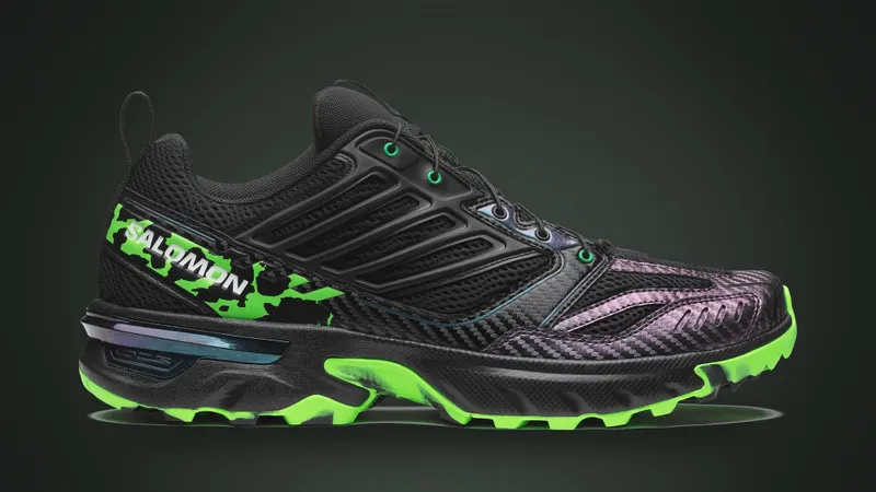 Salomon x Feid ACS NEXXT: The Green Star Puts Ferxxo Green on a Cow Print Sole