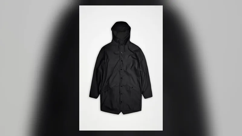 Rains Long Jacket: Minimal Waterproof Rainwear for Everyday Weather