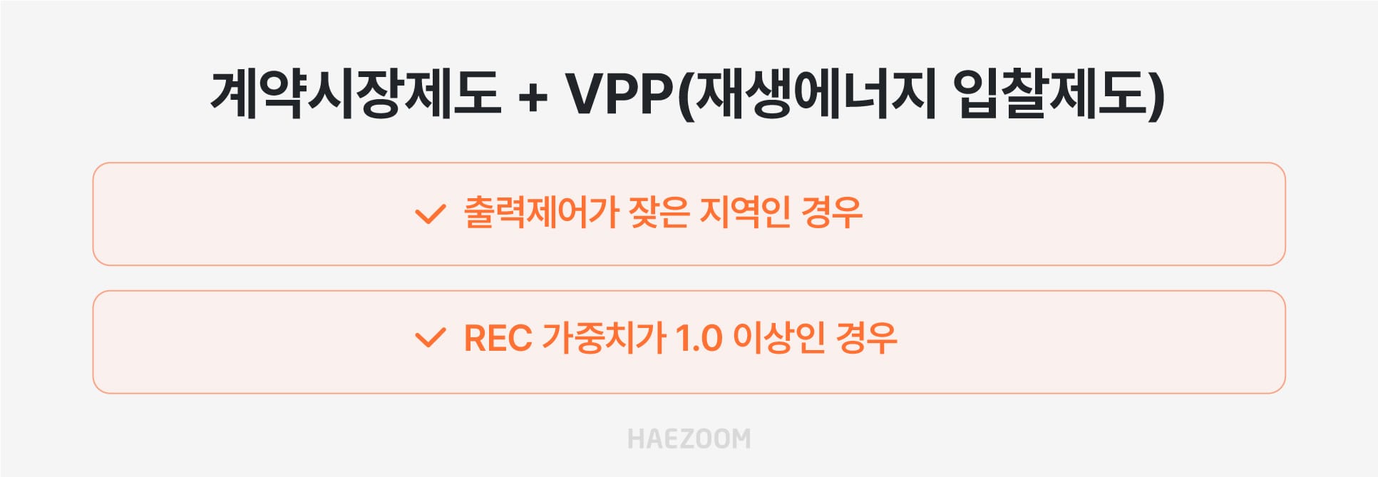 계약시장제도 및 VPP 병행 장점