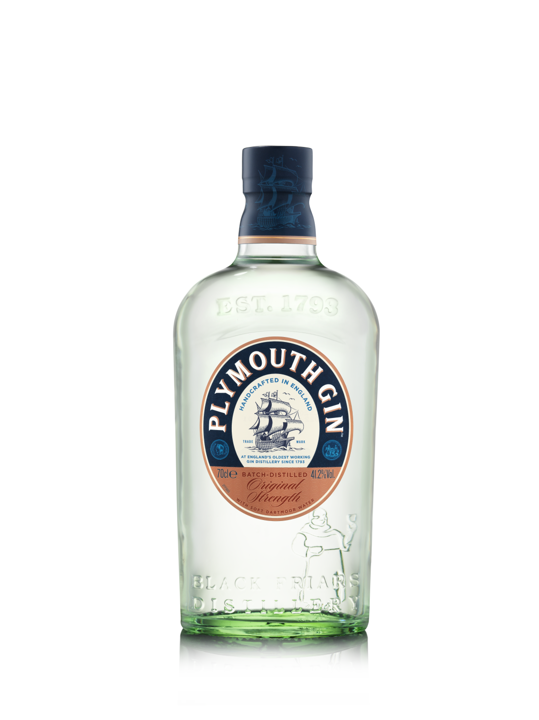 A bottle of Plymouth Gin