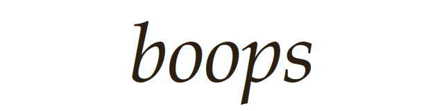boops 