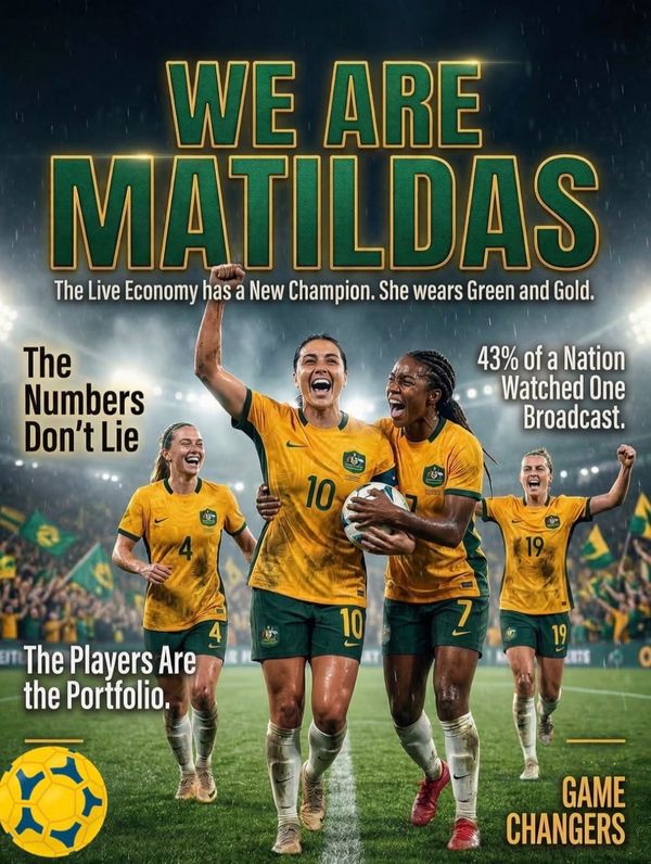 At $2.78 Bn,The Live Economy has a New Champion. She wears Green and Gold.