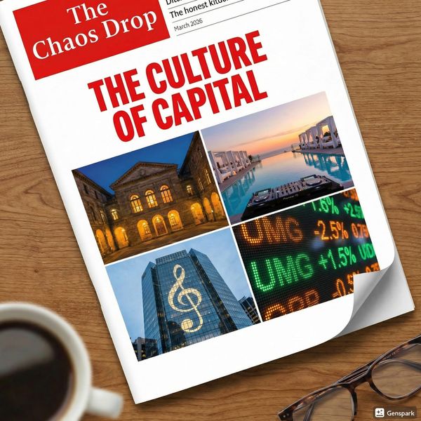 While You Were Watching Spotify, the World's Biggest Music Label Was Buying the Room. UMG is our next watch.