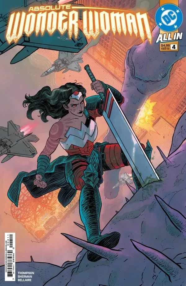 Absolute Wonder Woman #4 Review – Magic, Mayhem, and Massive Swords