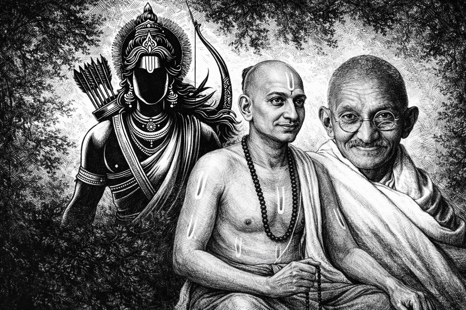 The Asymmetric Erasure: How  Gandhi's Raghupati Raghav Colonized Hindu Sacred Memory