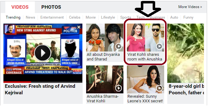 TOI's immense interest in Virat & Anushka's private life!