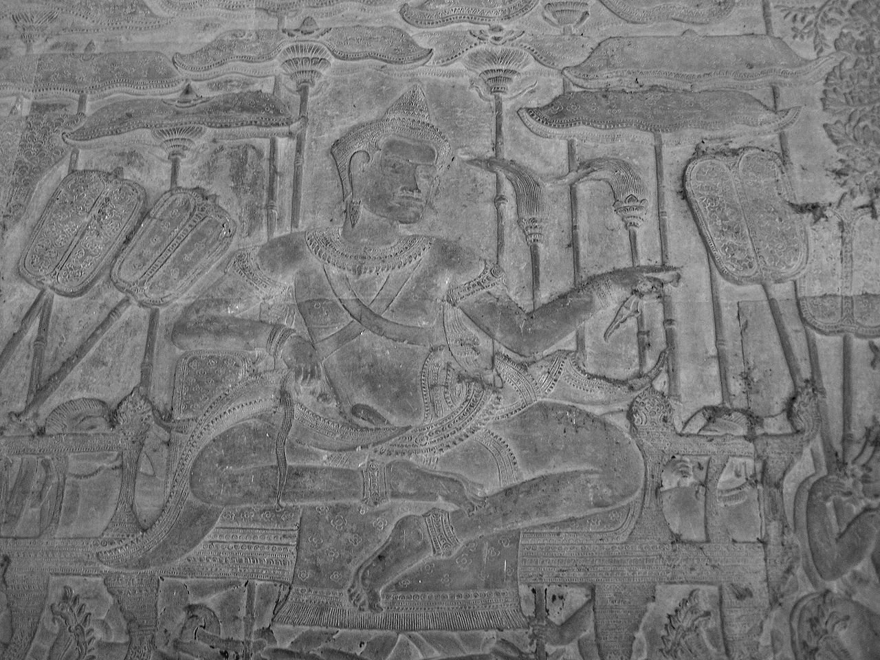 King Suryavarman II, the builder of Angkor Wat