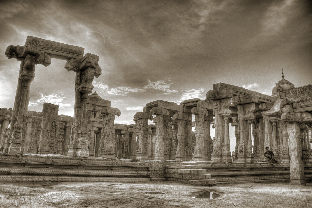 The unfinished Kalyana Mandapa