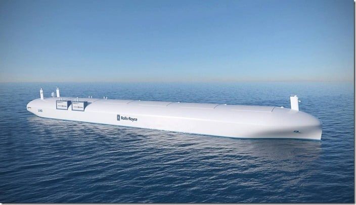 Rolls Royce Self-Driving Ship