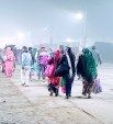 Devotees Rushing to Sangam on Mauni Amavasya Night