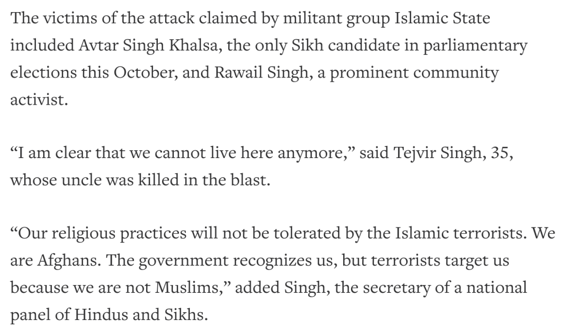 Afghan Gurudwara Attack