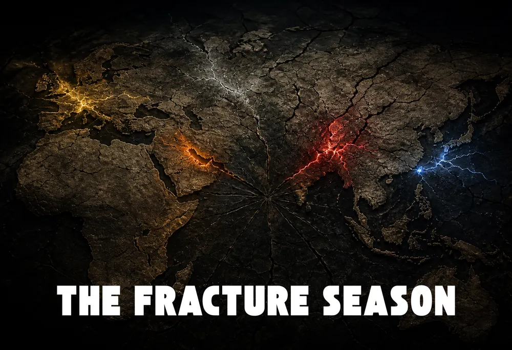 The Fracture Season: Fictional take on the world in 2026-2027