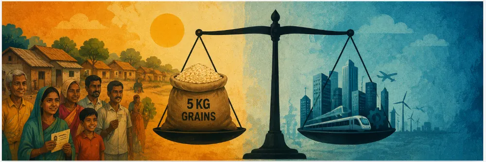 Why Does a Fast-Growing India Still Feed 80 Crore People?