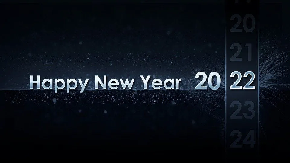New Year 2022 and new beginnings