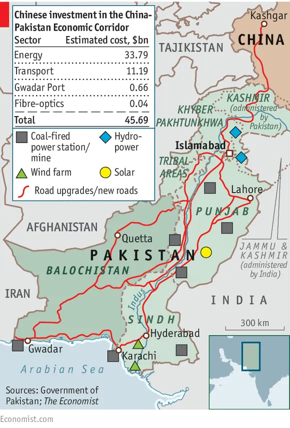 CPEC is illegal – says Indian Government!
