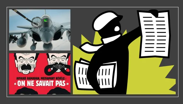 Dassault ‘Report’ by Mediapart – A Portal Run by Fake news journalist who backed Charlie Hebdo attackers