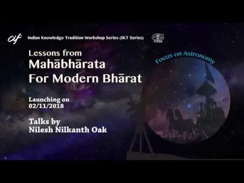 Lessons from the Mahabharata – Focus on Astronomy