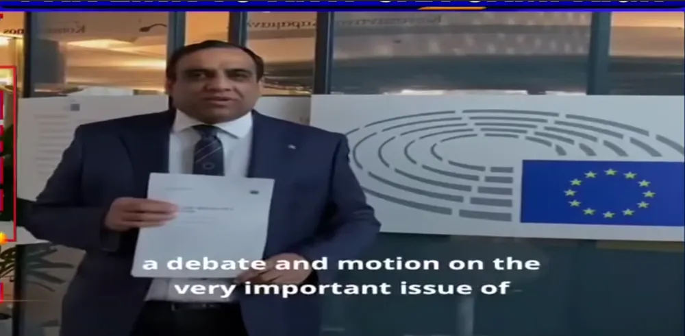 How a Pakistani-Brit sets up EU against India before Brexit with anti CAA Resolution
