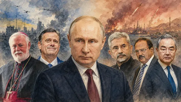 Critical Week in Moscow: Ratcliffe, Vatican, Threats and Russian Wager