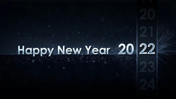 New Year 2022 and new beginnings