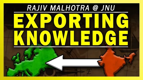 Indian Knowledge Export: Past & Future
