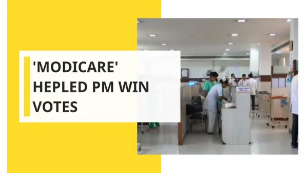 PM Modi's health scheme 'Modicare' helped in winning votes & hearts