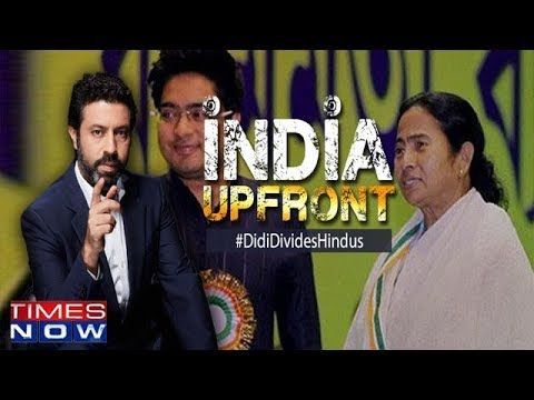 Didi's nephew draws 'Ram-TRP' analogy, TMC dividing Hindus? | India Upfront With Rahul Shivshankar