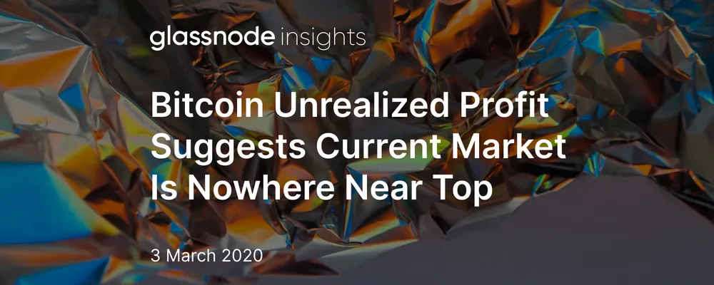 Bitcoin Unrealized Profit Suggests Current Market Is Nowhere Near Top