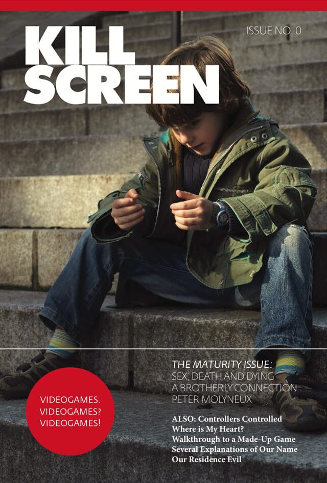 Kill Screen Issue 00 — Maturity cover