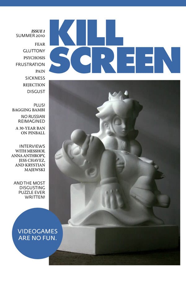 Kill Screen Issue 01 — No Fun cover