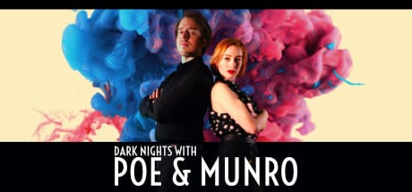 Dark Nights with Poe and Munro key art