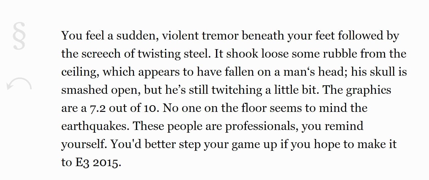 You Died Alone At E3 2014