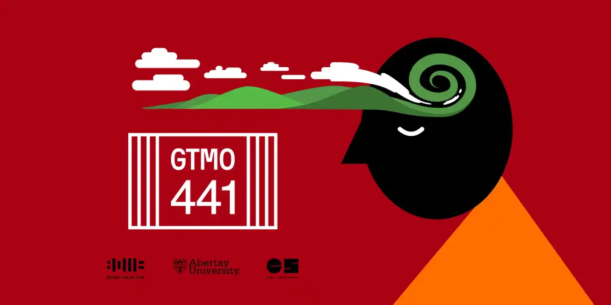 Event banner for GTMO 441: Games, Detention, Power