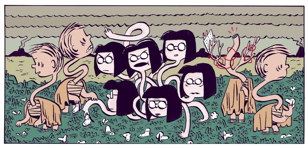 Mastaba Snoopy is a Cronenbergian nightmare vision of childhood