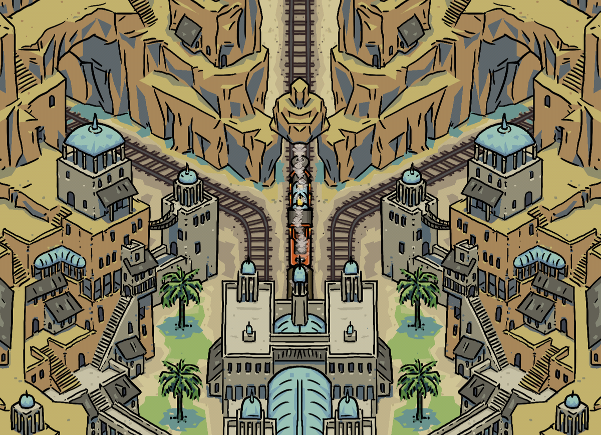Symmetrain makes the spot-the-difference genre super hard