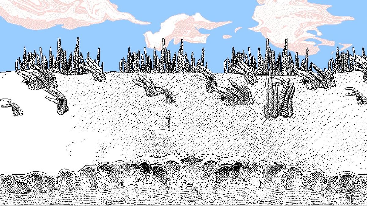 Dig into the surreal sands of Mason Lindroth’s Beachcomber