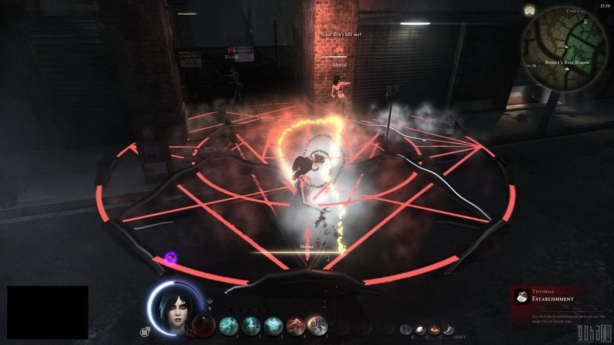 World of Darkness was going to be a goth-y, blood-drinking Assassin’s Creed